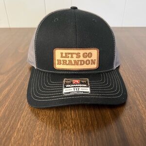 Black and Gray “Let’s Go Brandon” Trucker Hat